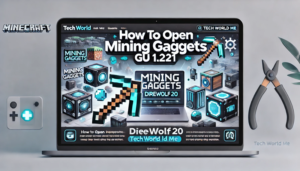 How to Open Mining Gadgets GUI 1.21 Direwolf20