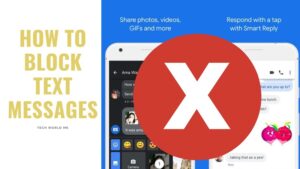 How do I block text messages on my Android?